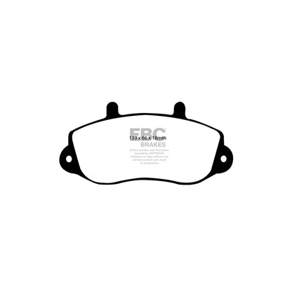 EBC DP1182 Opel Renault Vauxhall Ultimax Front Brake Pads (Inc. Movano & Master) 2 | ML Performance UK Car Parts