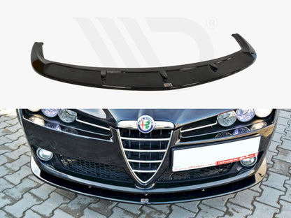 Maxton Design AL-159-FD2T Front Splitter V.2 Alfa Romeo 159 | ML Performance UK Car Parts