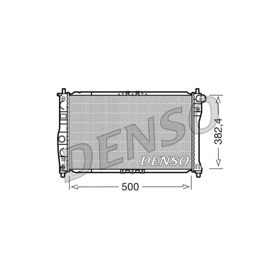 Denso DRM08001 Drm08001 Engine Radiator For Daewoo Lanos | ML Performance UK