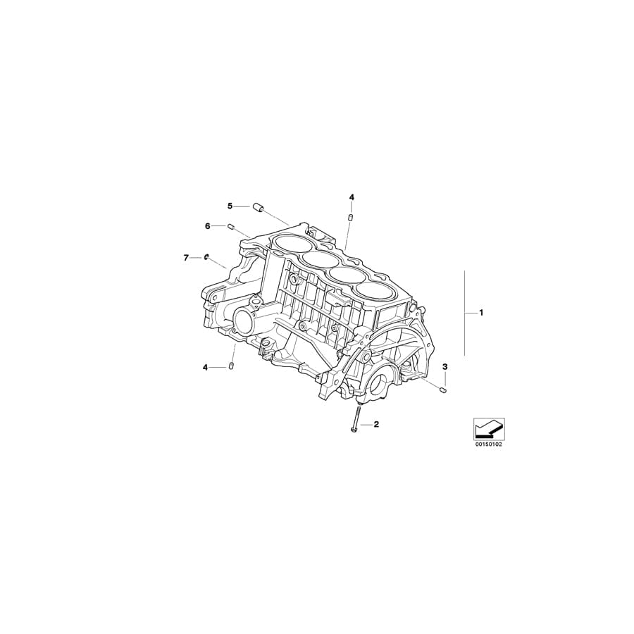 Genuine BMW 11117791803 R50 Dowel (Inc. One D) | ML Performance UK Car Parts