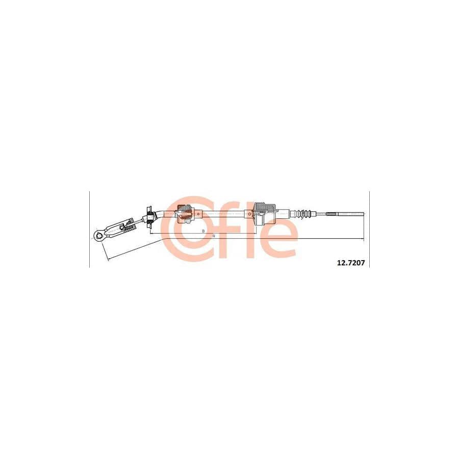 Cofle 12.7207 Clutch Cable