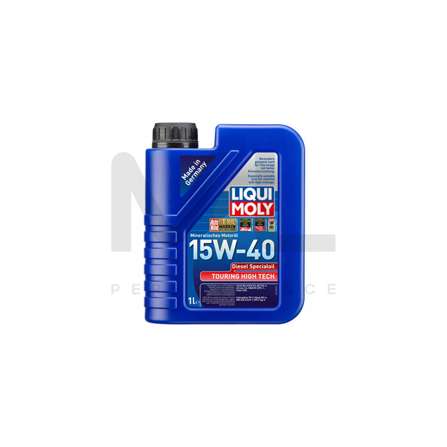 Liqui Moly Touring High Tech Diesel Special Oil 15W 40 1l