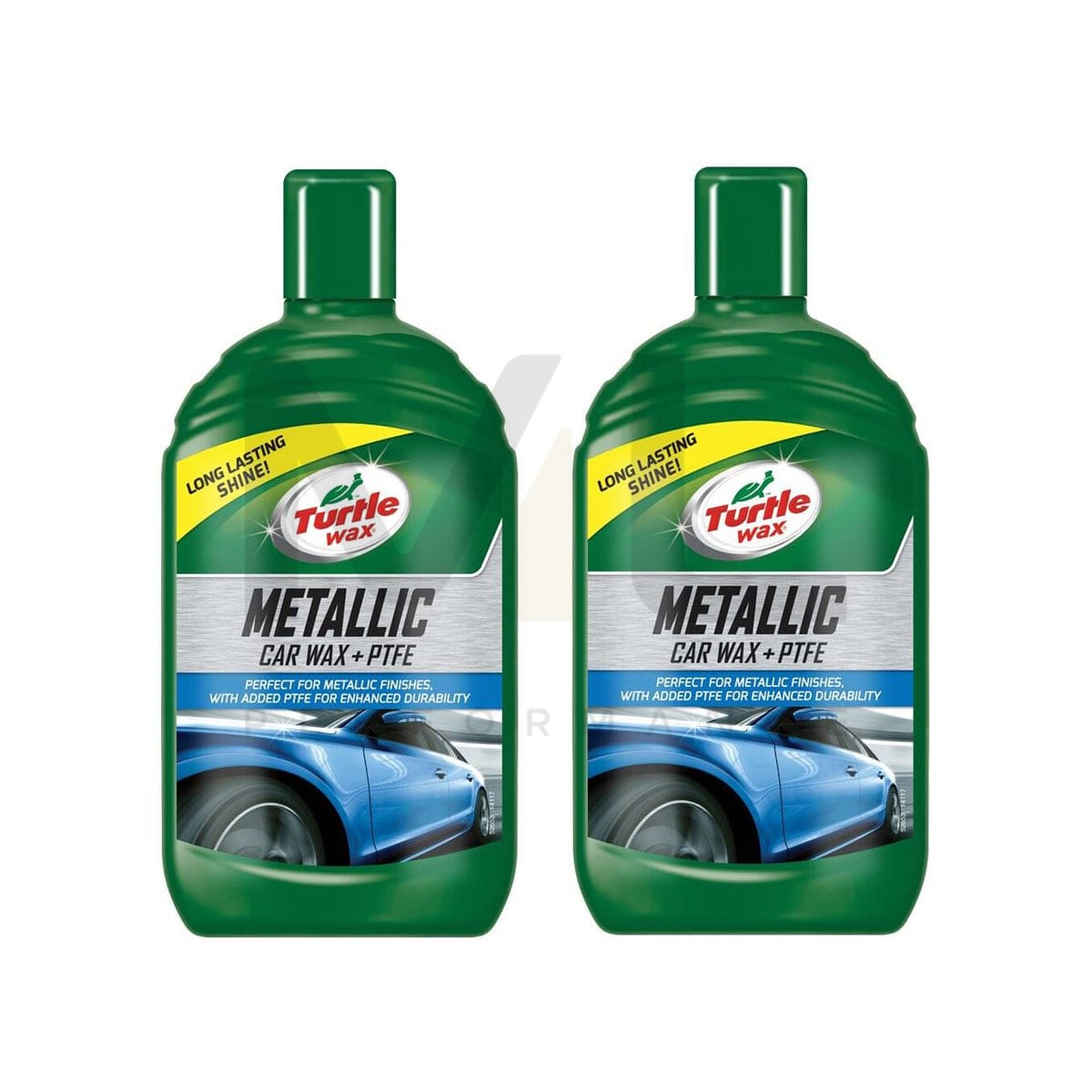 Turtle Wax Metallic Wax + Ptfe 2 X 500 Ml