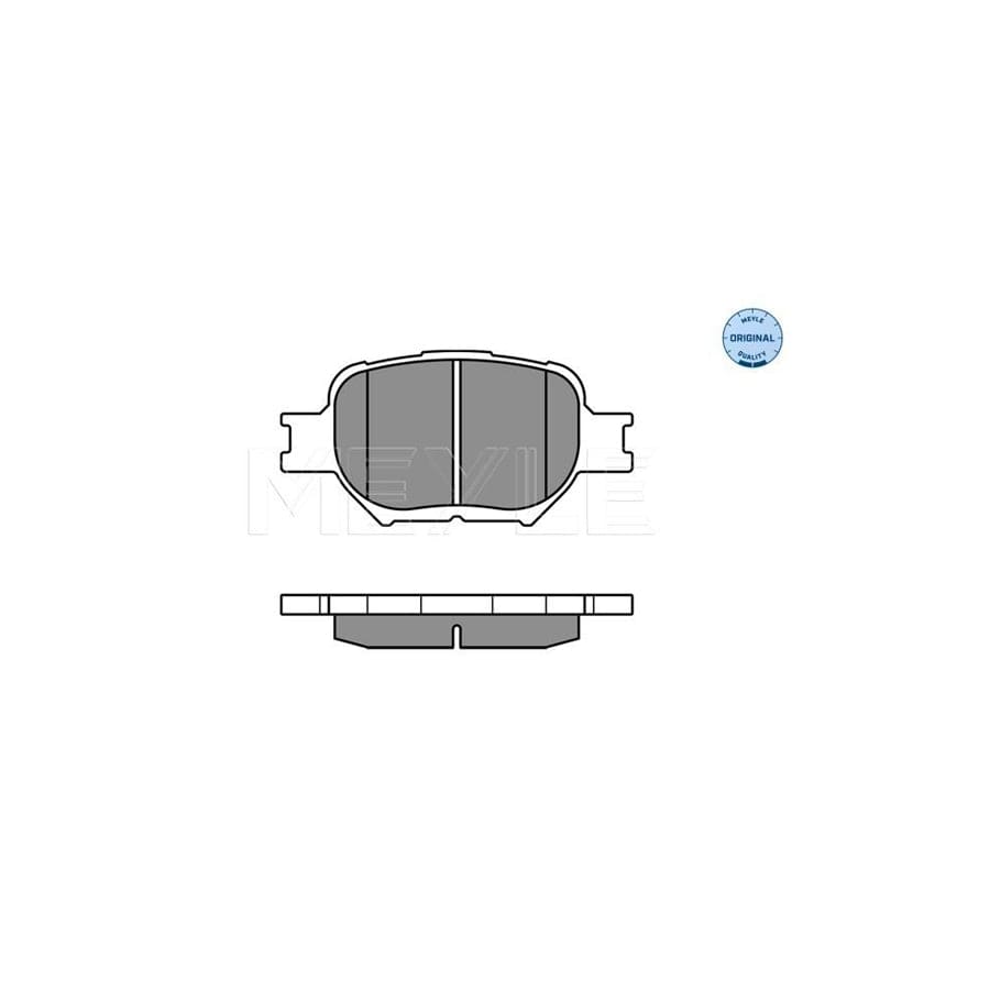 Meyle 025 235 2617 Brake Pad Set