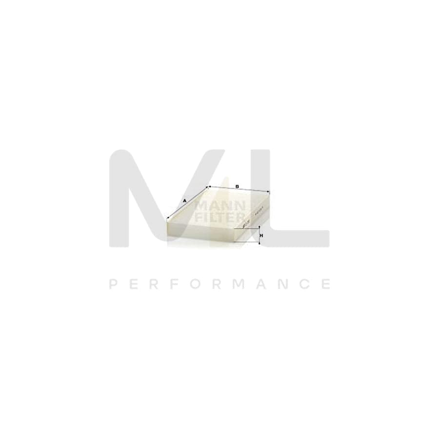 MANN-FILTER CU 2951 Pollen filter Particulate Filter | ML Performance Car Parts