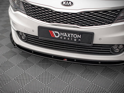 Maxton Design Kia Optima MK4 Front Splitter V.2