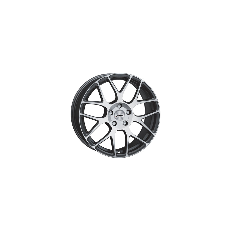 Autec Hexano 7x16 ET40 H7016405123416 Matt Black Polished Wheel | ML Performance UK Car Parts