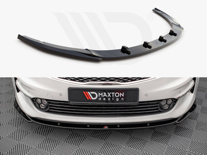 Maxton Design KI-OP-2-FD2T Front Splitter V.2 Kia Optima MK4 | ML Performance UK Car Parts