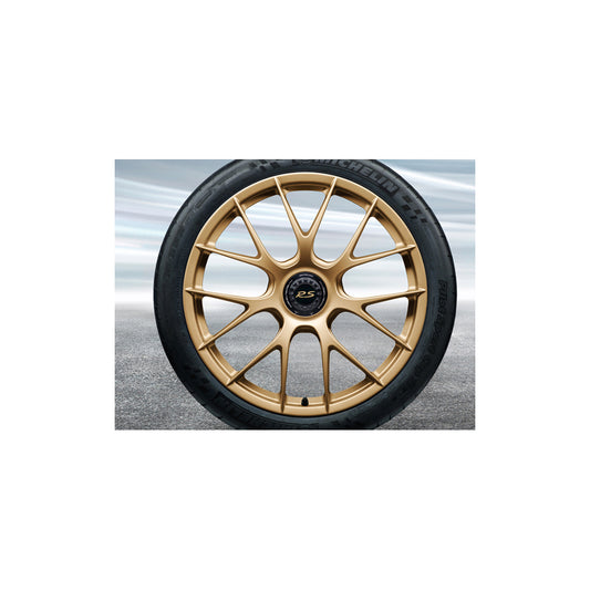 Genuine Porsche 20/21 991 2 Gt3 Rs Magnesium, In Aurum (Satin-Gloss) Alloy Wheels Original Porsche | ML Performance UK Car Parts