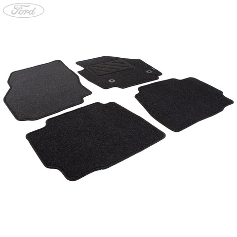 GENUINE FORD 1805767 MONDEO CARPET FLOOR MATS FRONT AND REAR, BLACK | ML Performance UK