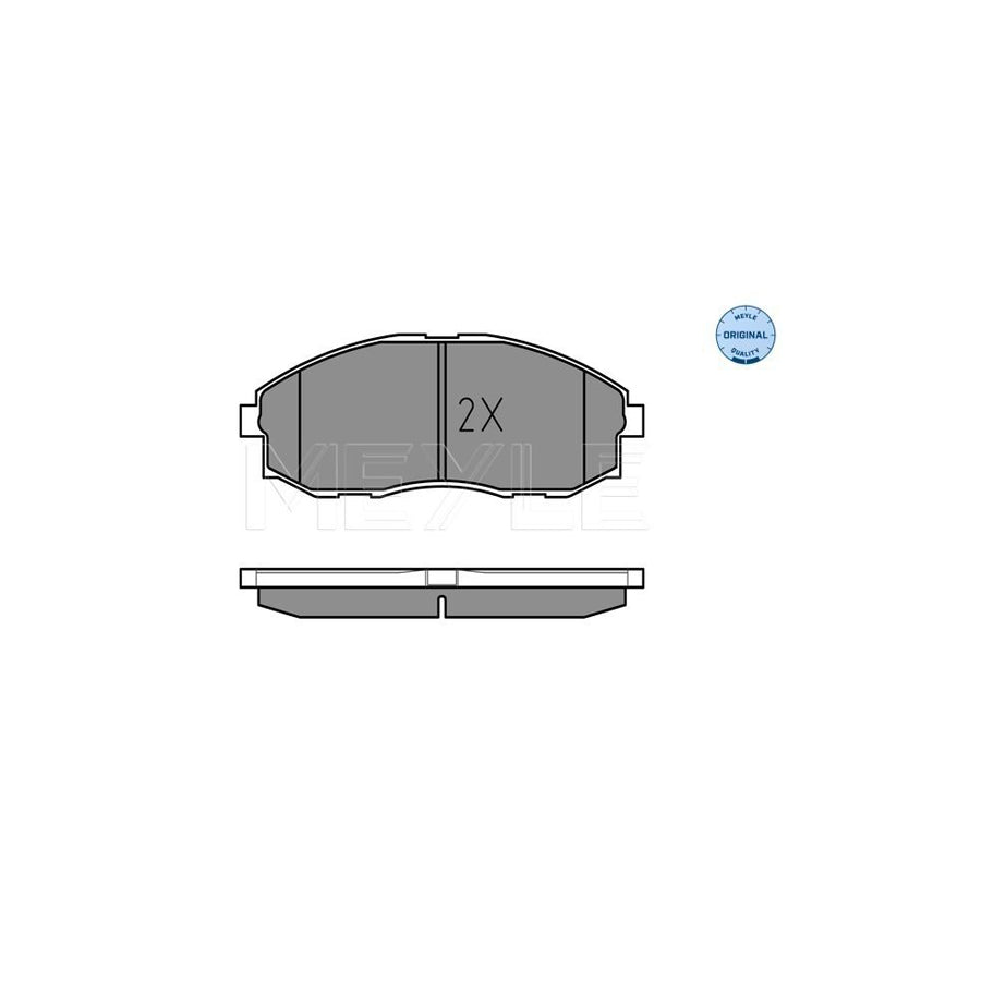 Meyle 025 235 3617/W Brake Pad Set