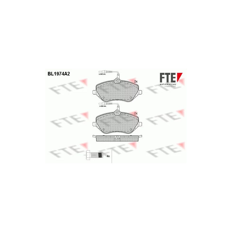 Fte 9010561 Brake Pad Set | ML Performance UK Car Parts