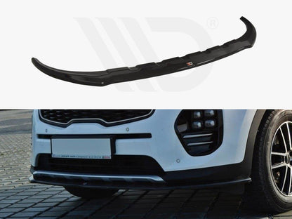 Maxton Design KI-SP-4-GT-FD1T Front Splitter Kia Sportage MK4 Gt Line | ML Performance UK Car Parts