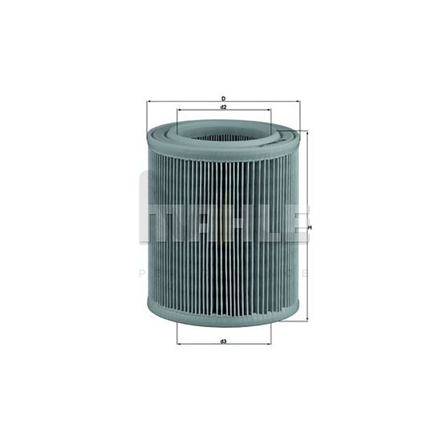 MAHLE ORIGINAL LX 329 Air Filter Filter Insert | ML Performance Car Parts