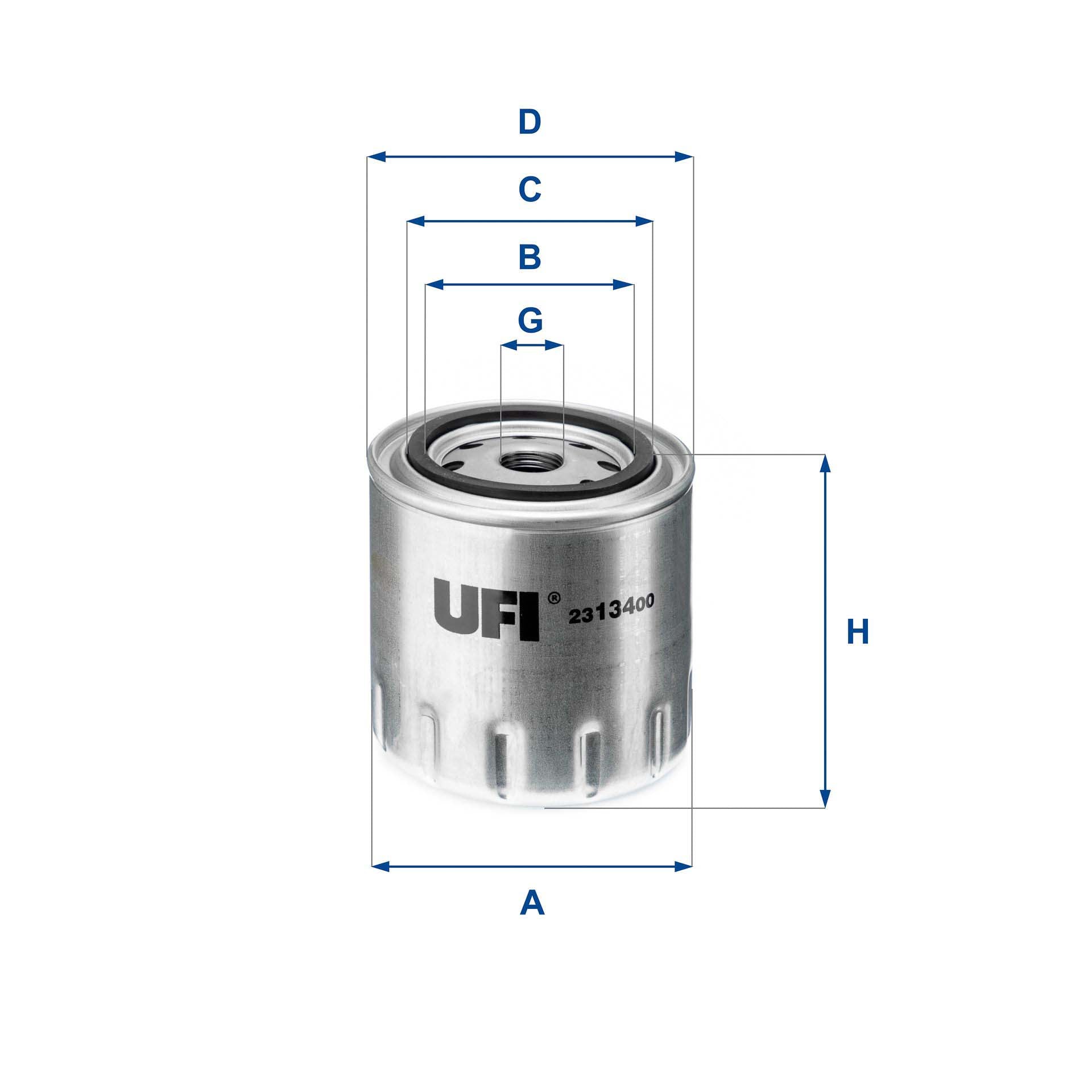 UFI 23.134.00 Oil Filter