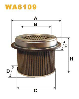 WIX Filters WA6109 Air Filter