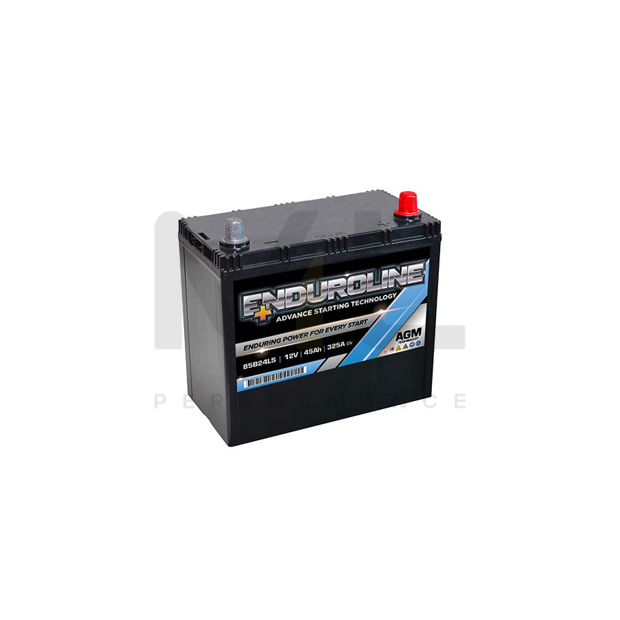 Enduroline 85B24LS Tesla Model 3 Auxiliary Battery 12V 45Ah | Car Batteries UK | ML Performance Car Parts