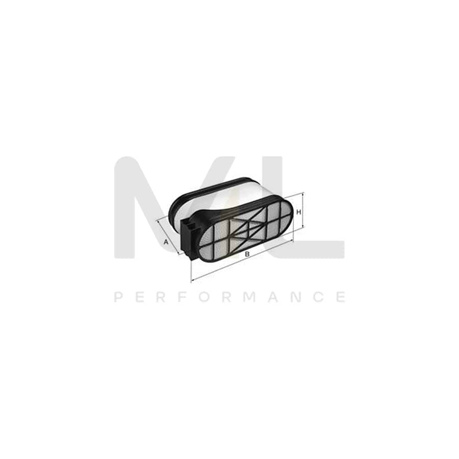 MANN-FILTER C 33 530 Air Filter Filter Insert | ML Performance Car Parts