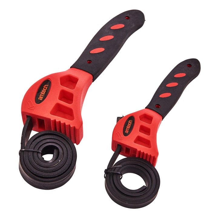 Amtech 2pcs. Strap Wrench Set | ML Performance DIY & Power Tools