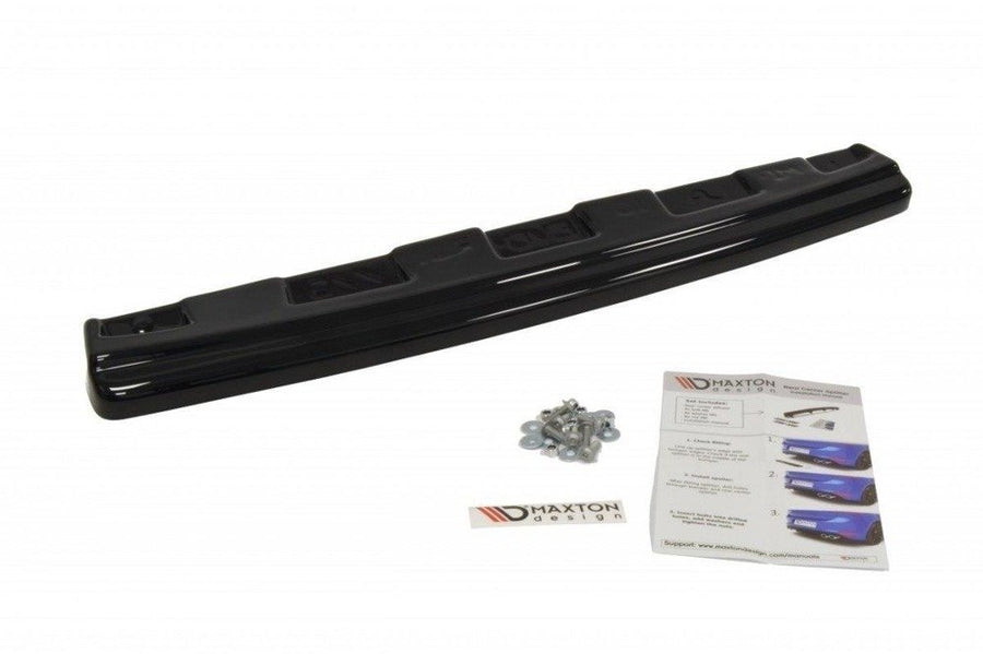 Maxton Design Mitsubishi Lancer EVO X Central Rear Splitter (without vertical bars)