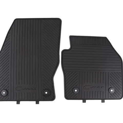 GENUINE FORD 1871019 C-MAX RUBBER FLOOR MATS FRONT, BLACK | ML Performance UK