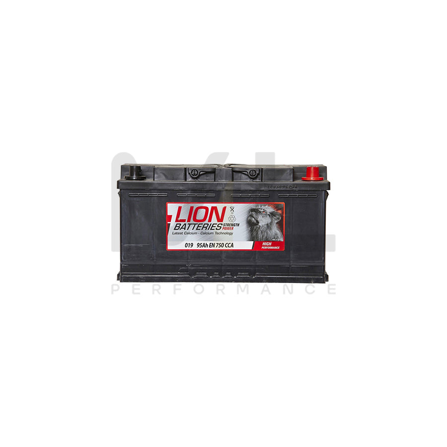 Lion 019 Car Battery - 3 Year Guarantee | ML Performance UK Car Parts