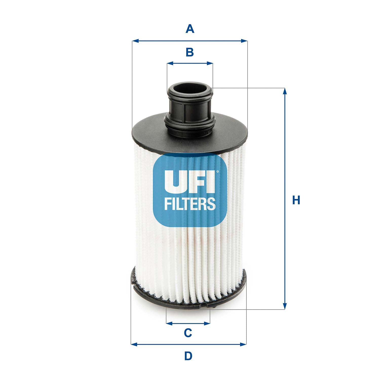 UFI 25.073.02 Oil Filter