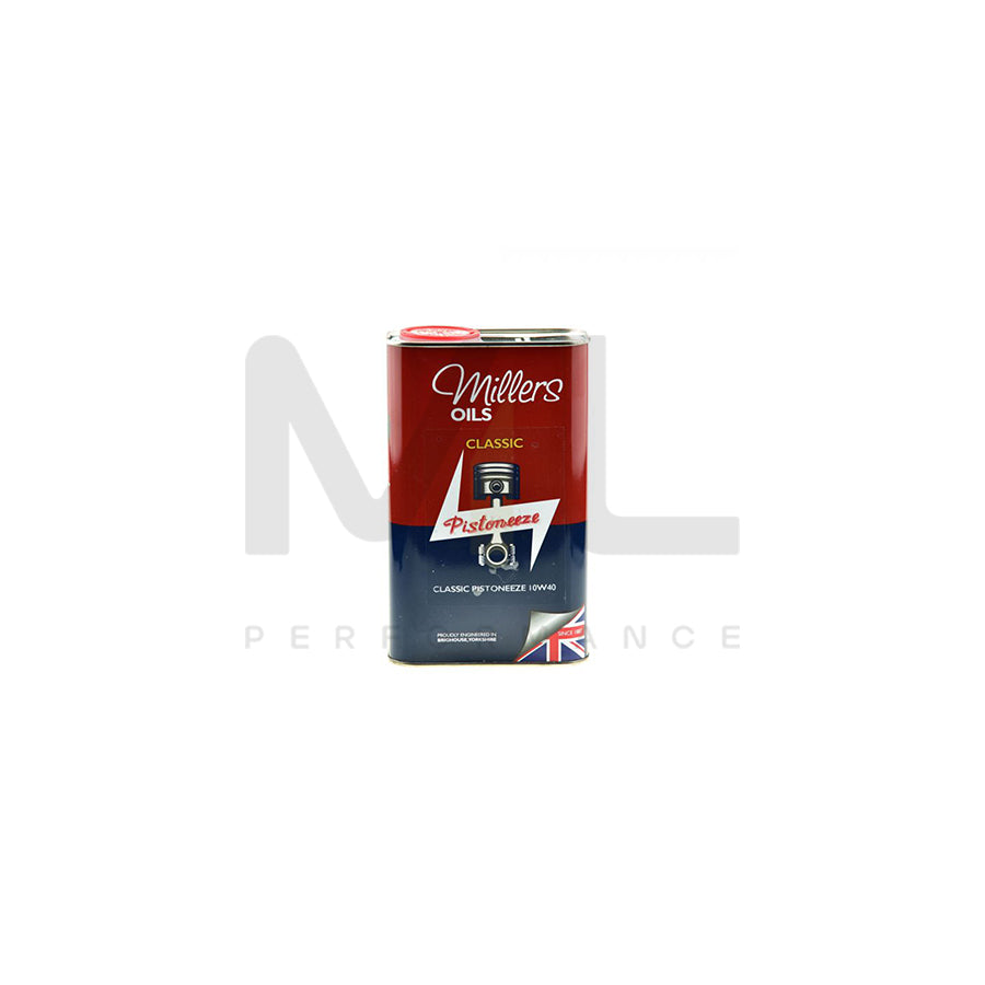 Millers Oils Classic Pistoneeze 10W-40 Engine Oil 1l | Engine Oil | ML Car Parts UK | ML Performance