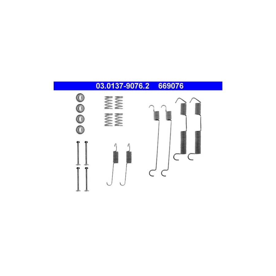 ATE 03.0137-9076.2 Accessory Kit, Brake Shoes for BMW 3 Series | ML Performance UK Car Parts