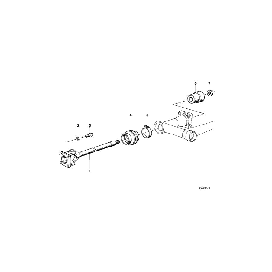 Genuine BMW 26111230305 60 69-76 Clutch Bell Housing 0.045833333 (Inc. R 75 , R90S & R60/5) | ML Performance UK Car Parts