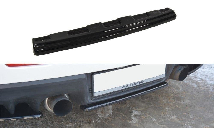 Maxton Design MI-LA-10-EVO-RD1T Central Rear Splitter (without vertical bars) Mitsubishi Lancer EVO X | ML Performance UK Car Parts