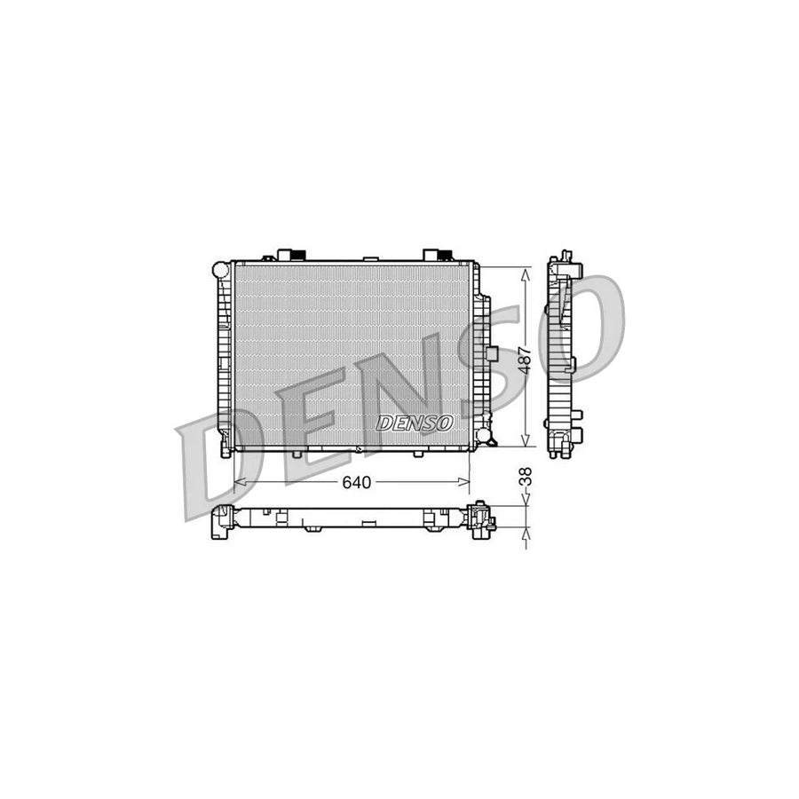 Denso DRM17086 Drm17086 Engine Radiator Suitable For Mercedes-Benz E-Class | ML Performance UK