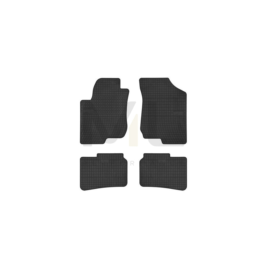 FROGUM Tailored 0423 Floor mat set for HYUNDAI i30 I Estate (FD) Elastomer, Front and Rear, Quantity: 4, Black | ML Performance Car Parts