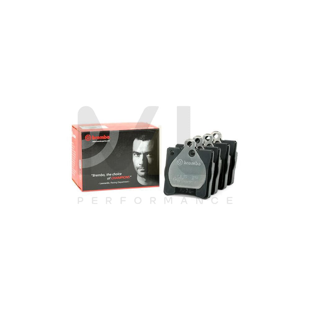 Brembo P 50 072 Brake Pad Set Excl. Wear Warning Contact | ML Performance Car Parts