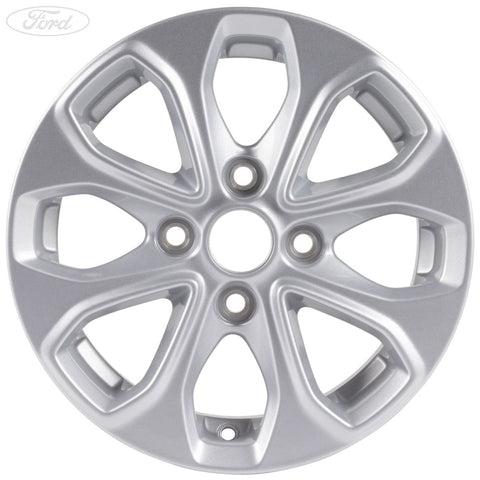 GENUINE FORD 2047162 KA+ ALLOY WHEEL 14" 8-SPOKE DESIGN, SILVER | ML Performance UK