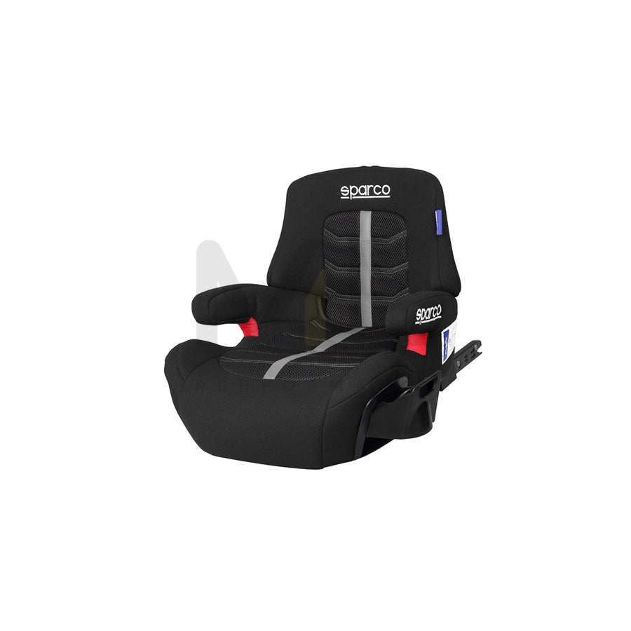 SPARCO SK900I 01921IGR Booster seat with Isofix, 22-36kg, Group 3, Black, Grey | ML Performance Car Parts