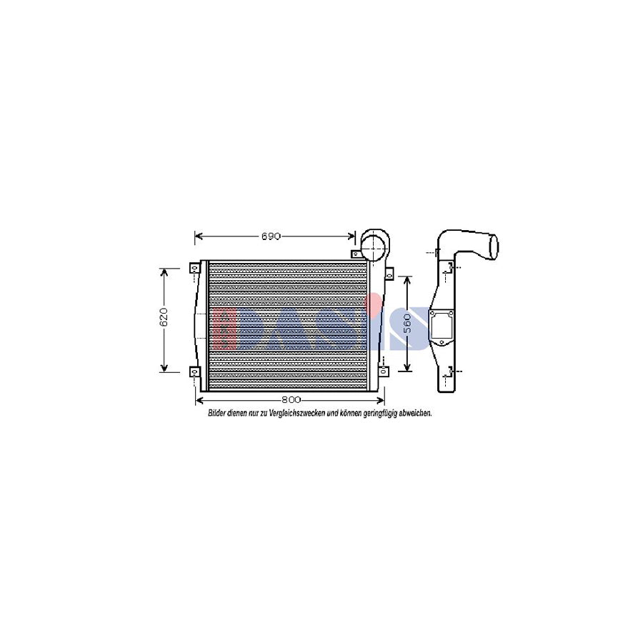 AKS Dasis 137110N Intercooler | ML Performance UK