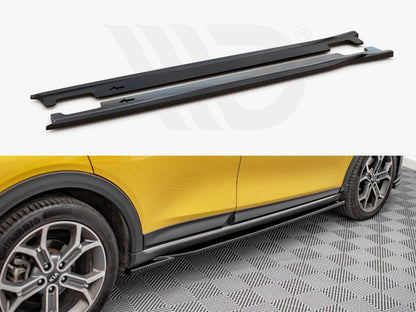 Maxton Design KI-XCEED-1-SD1T Side Skirts Diffusers Kia Xceed MK1 (2019-) | ML Performance UK Car Parts