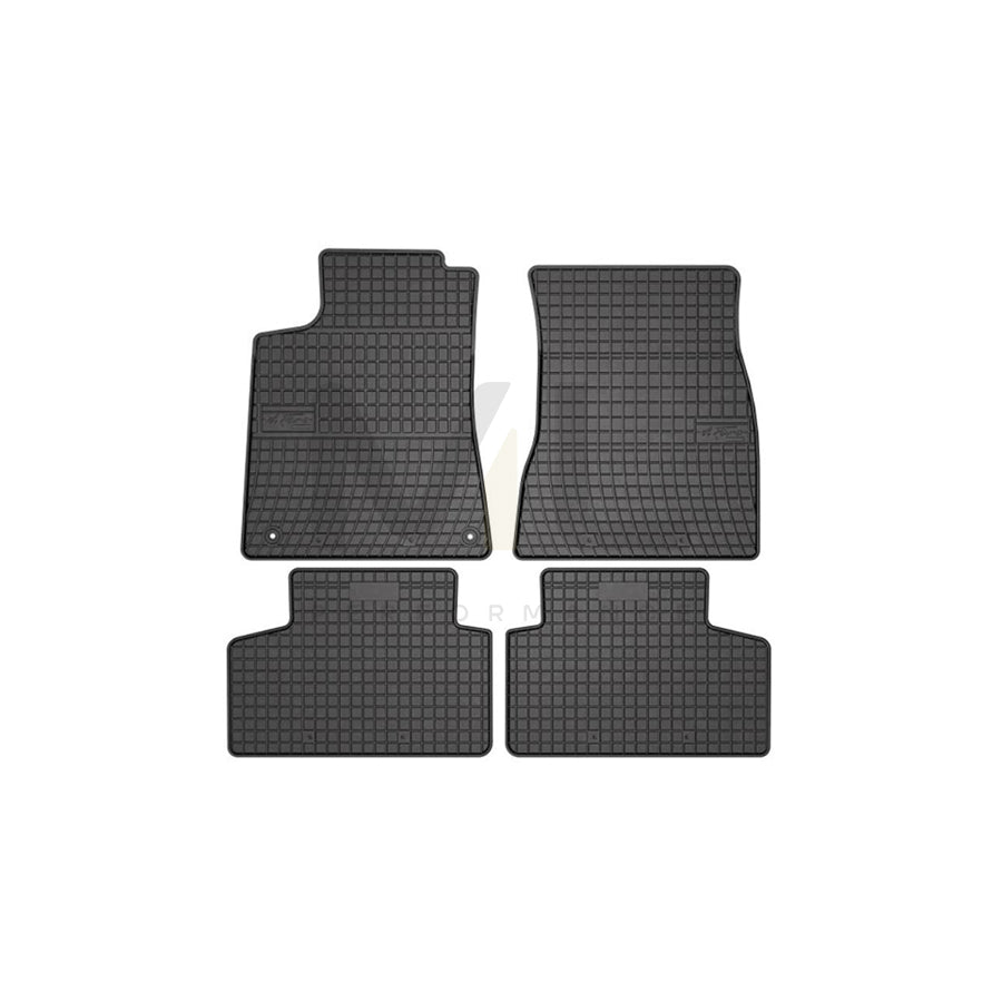 FROGUM Tailored 410794 Floor mat set suitable for MERCEDES-BENZ GLB (X247) Elastomer, Front and Rear, Quantity: 4, Black | ML Performance Car Parts