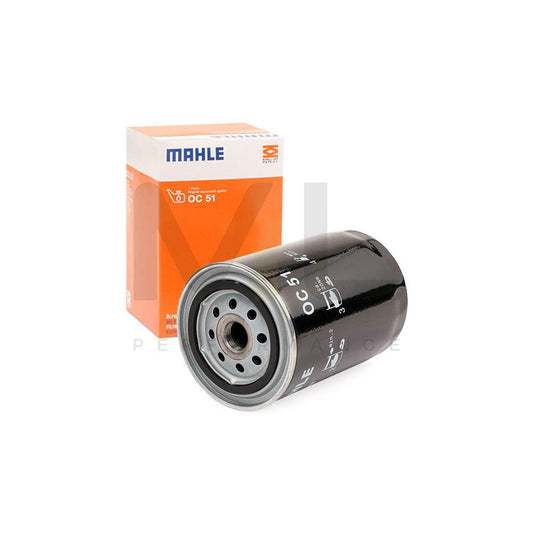 MAHLE ORIGINAL OC 51 Oil Filter Spin-on Filter, with one anti-return valve | ML Performance Car Parts