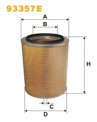 WIX Filters 93357E Air Filter