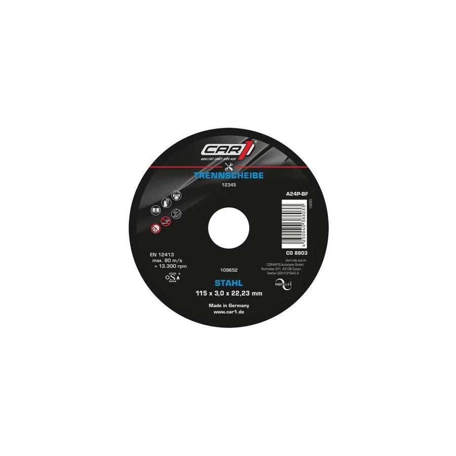 Car1 Co 8803 Cutting Disc, Angle Grinder | ML Performance UK Car Parts