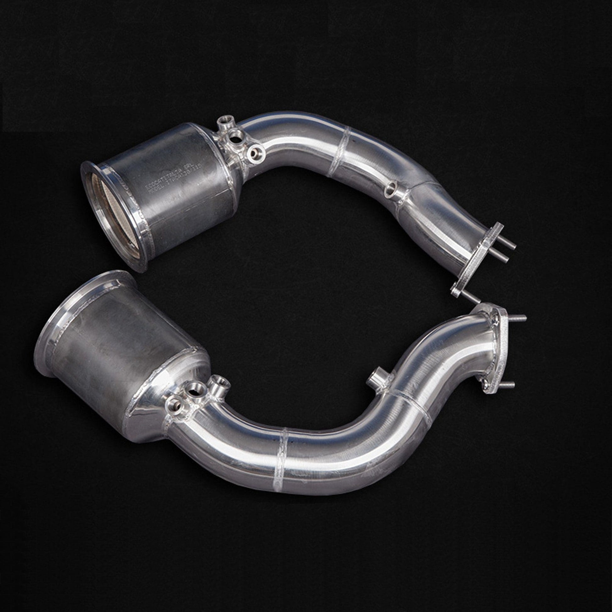 MANHART MH5ARSQ8102 DOWNPIPES SPORT FOR AUDI RSQ8 WITH 200 CELLS CATALYTIC CONVERTERS