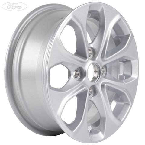 GENUINE FORD 2047162 KA+ ALLOY WHEEL 14" 8-SPOKE DESIGN, SILVER | ML Performance UK