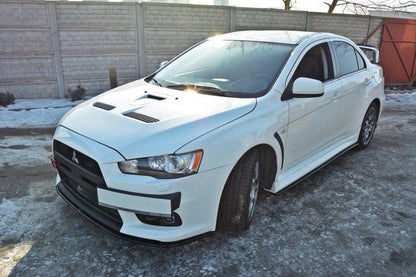 Maxton Design Mitsubishi Lancer EVO X Front Splitter V.2