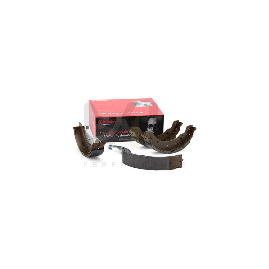 BREMBO S 61 520 Brake Shoe Set with handbrake lever | ML Performance Car Parts