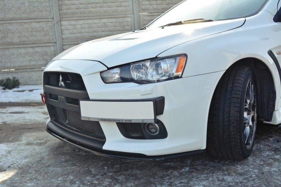 Maxton Design Mitsubishi Lancer EVO X Front Splitter V.2