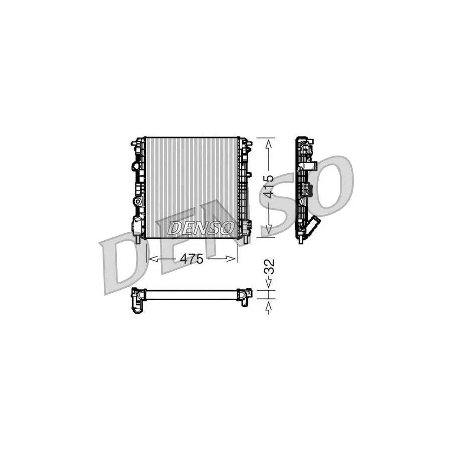 Denso DRM23015 Drm23015 Engine Radiator | ML Performance UK