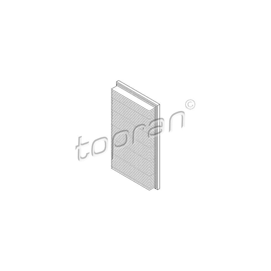 TOPRAN 201 662 Air Filter | ML Performance UK Car Parts