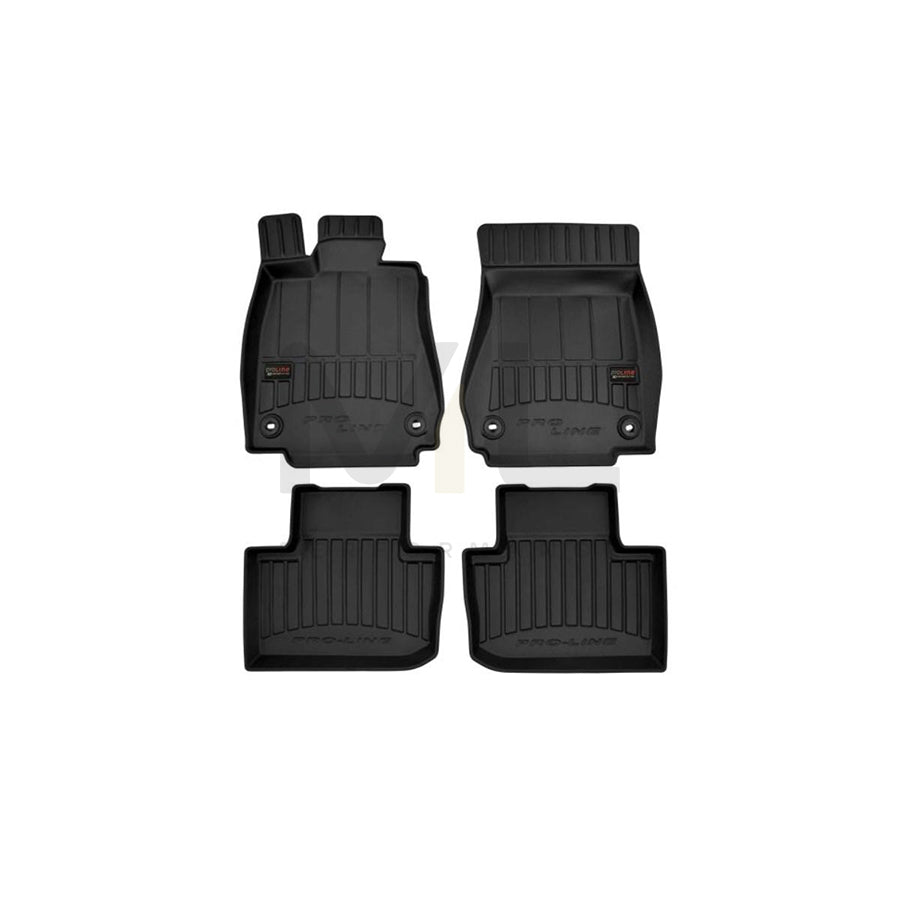 FROGUM Tailored 3D409354 Floor mat set for LEXUS IS III Saloon (XE30) Elastomer, Front and Rear, Quantity: 4, Black | ML Performance Car Parts